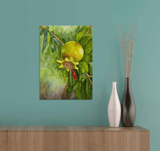 Pomegranate Painting