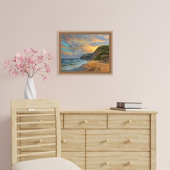 Fishing at Garie Beach