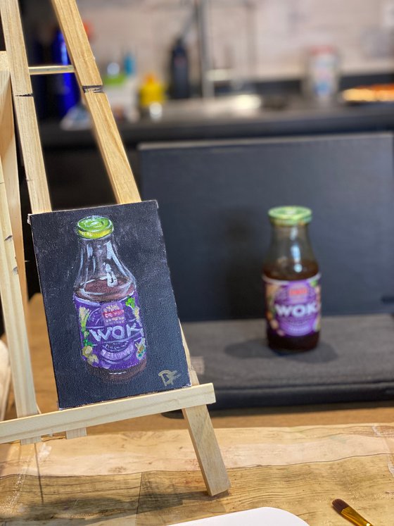 Teriyaki sauce, still life