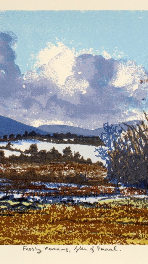 Frosty Morning, Glen of Imaal by Aidan Flanagan Irish Landscapes