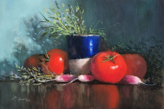 Tomatoes and Radishes