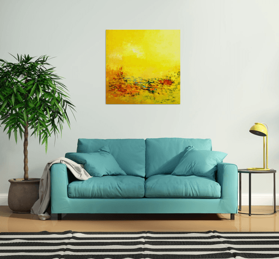 Yellow Landscape  (ref#:1032-90Q)