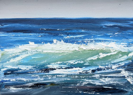 Miniature Wave Seascape #4