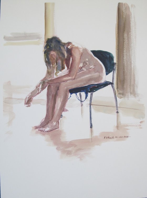 reclining female nude