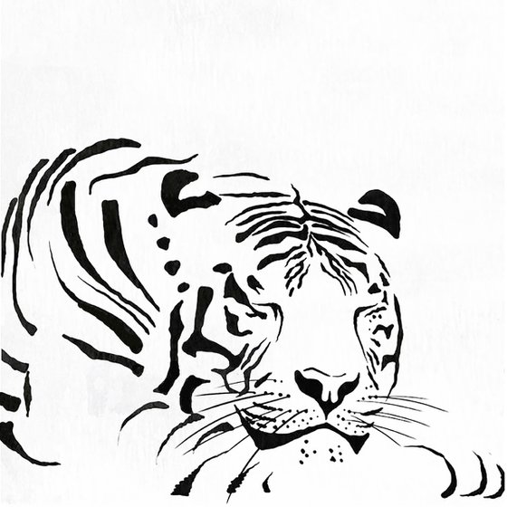 TIGER - MODERN WALL ART