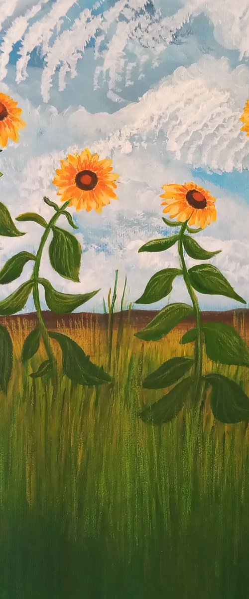 The Sunflowers by Jane Sutherland