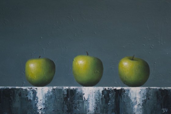 Three of a kind - Still life with apples