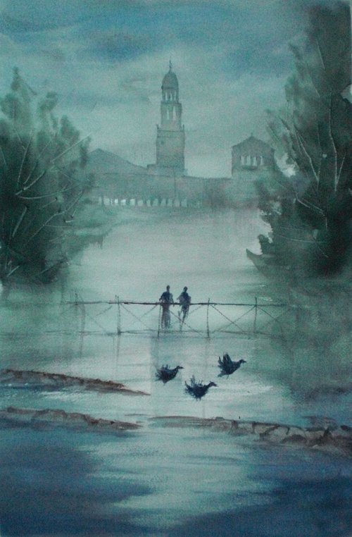 in the mist by Giorgio Gosti