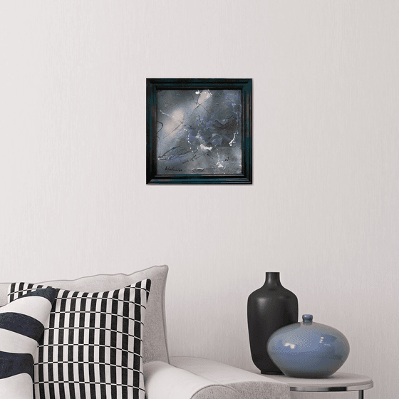 Small size offer abstract landscape space metaphysical by master O Kloska