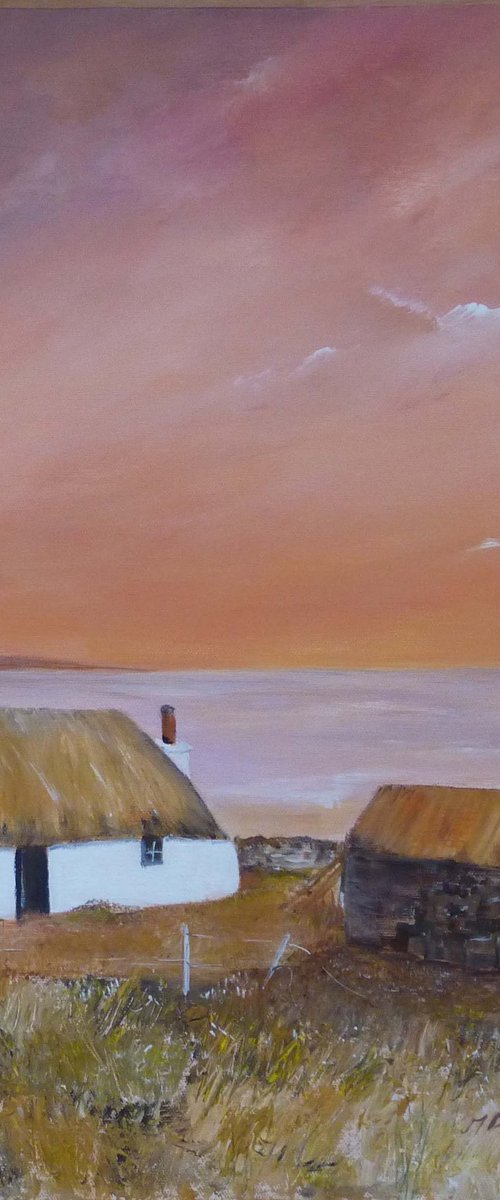 Hebridean Sunset by Margaret Denholm