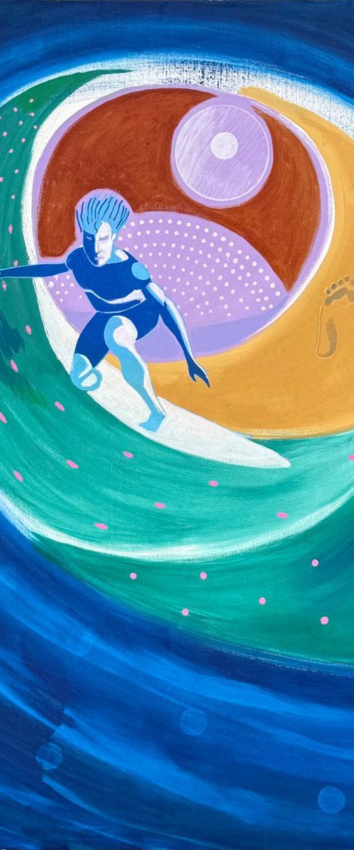 Interstellar Tube by Maureen Walker