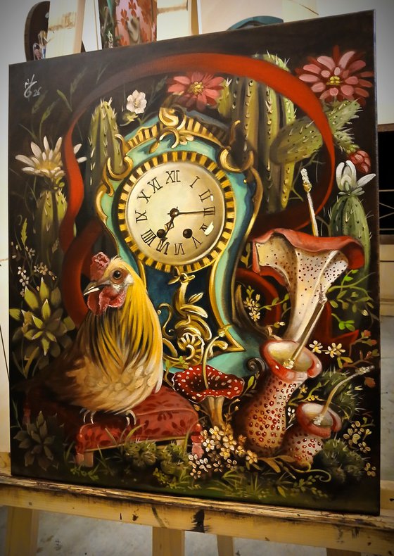 The hen