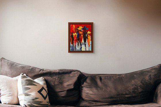 Female Figures in Motion