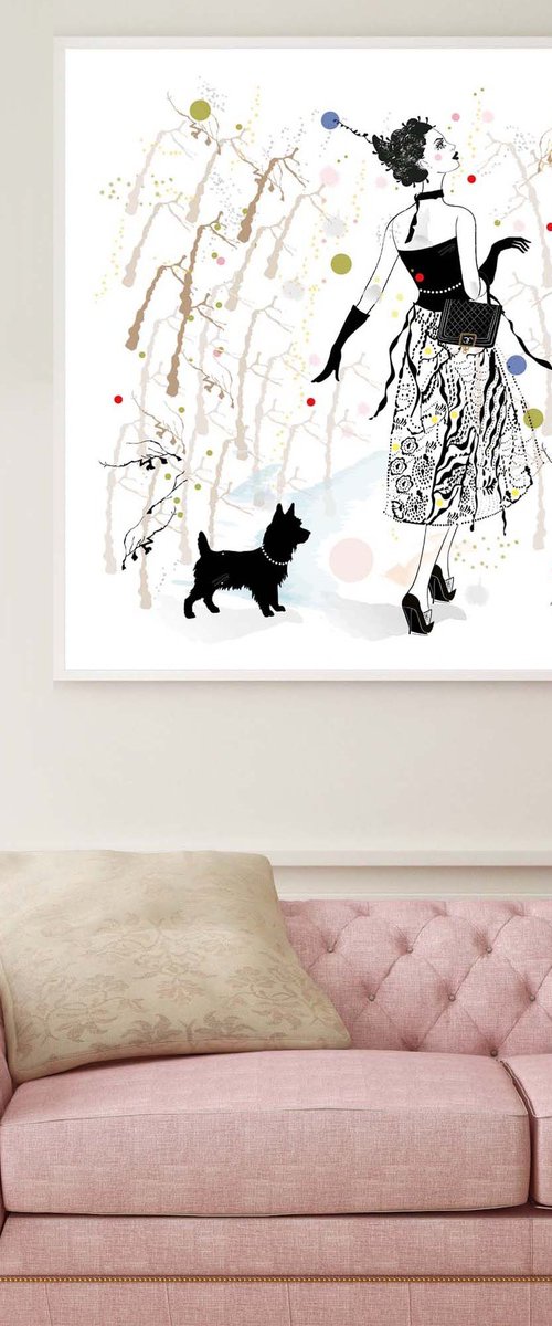 Eva and her Dog by Artemisia