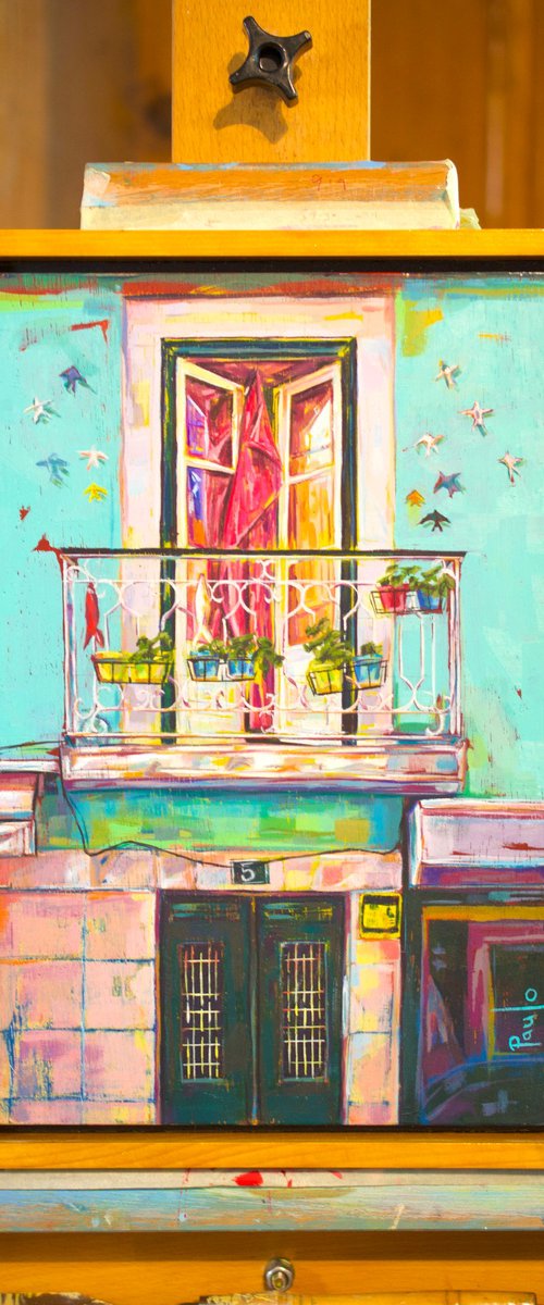 A balcony to Lisbon by Paul Ward