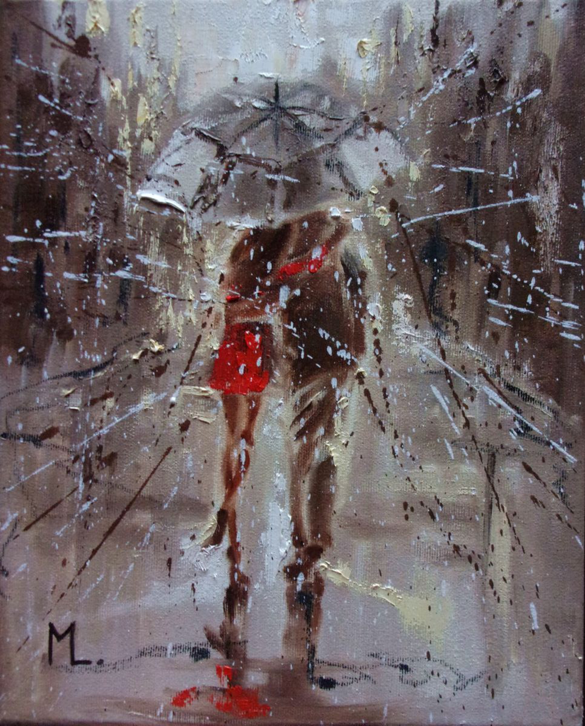 Sun After Storm Original Painting City P Artfinder