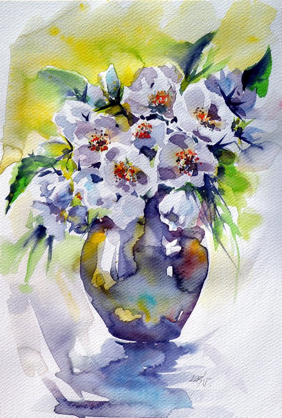 White flowers III