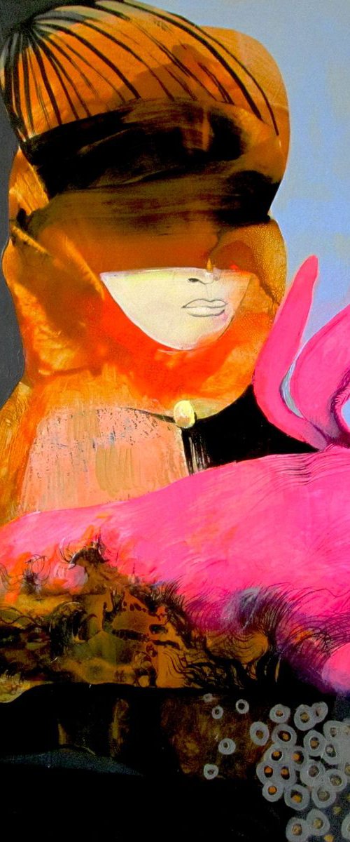 Pink Rabbit by Victor Tkachenko
