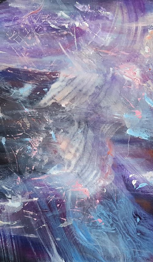For the love of traveling alone III oneiric  abstract light dreamscape dreamlike fantastic harmony by Kloska Ovidiu