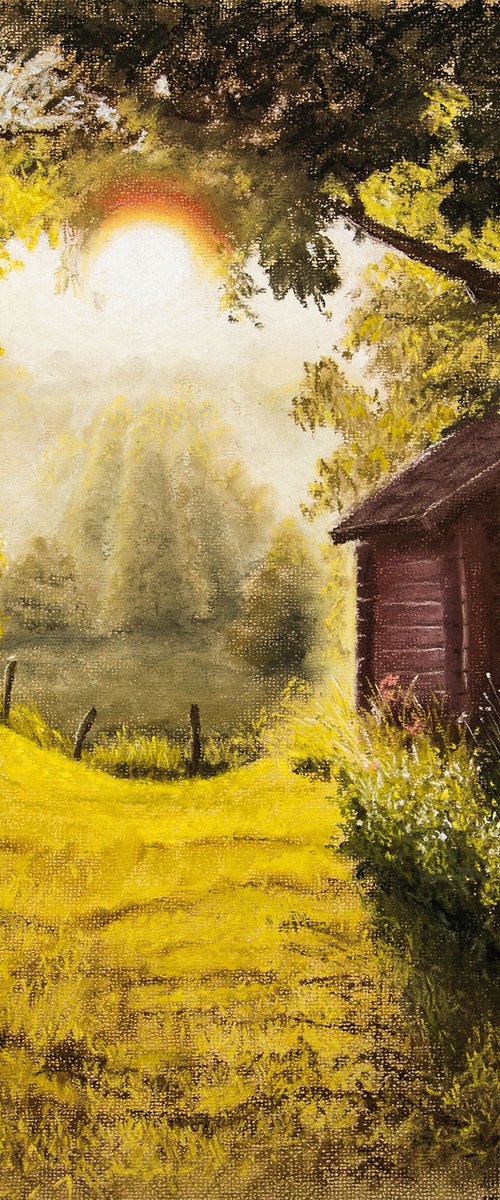 Sunny landscape by Inna Medvedeva
