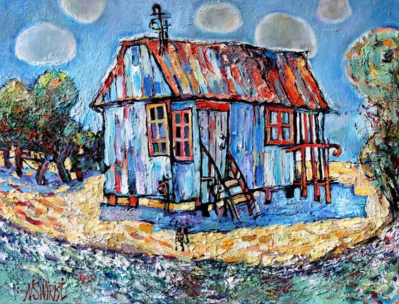 House by the sea.