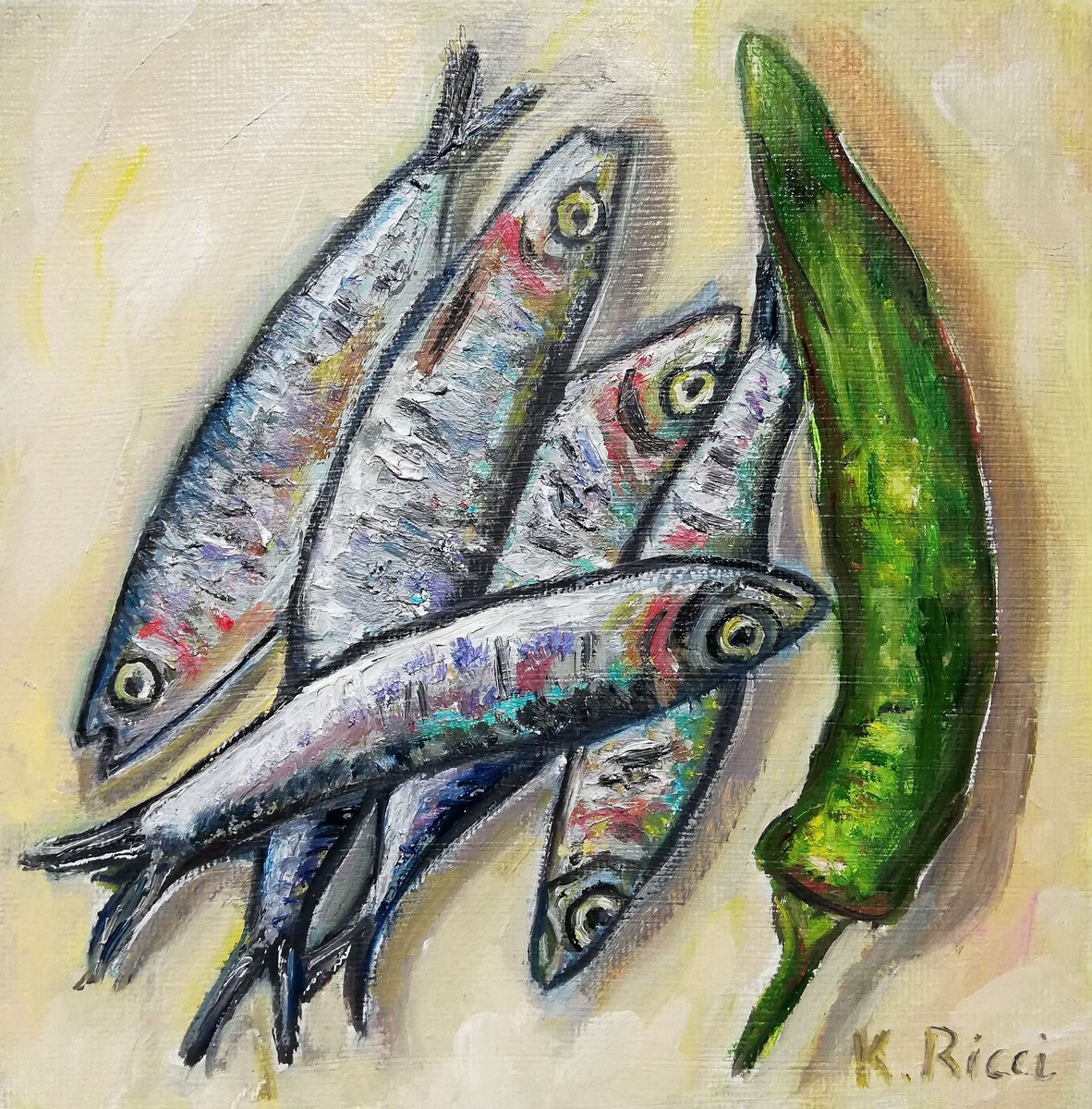 Sardines with Pepper by Katia Ricci