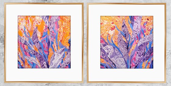 Set of 2 «Alien Flora»