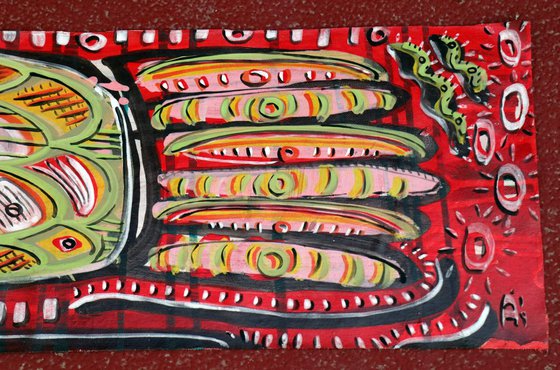 FISH 25x110cm