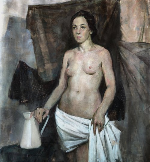 After the bathing by Maria Egorova