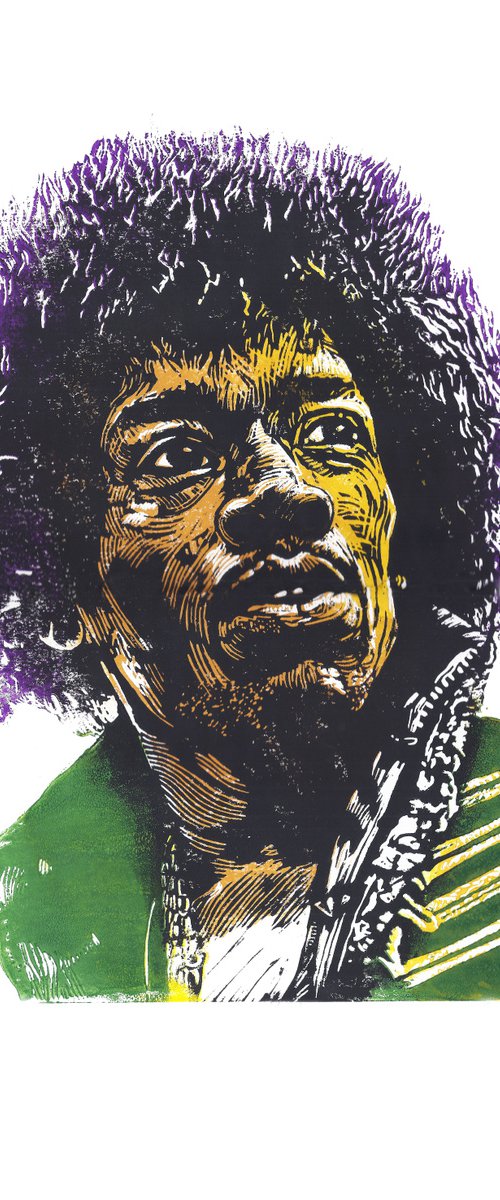 Large Hendrix by Steve Bennett