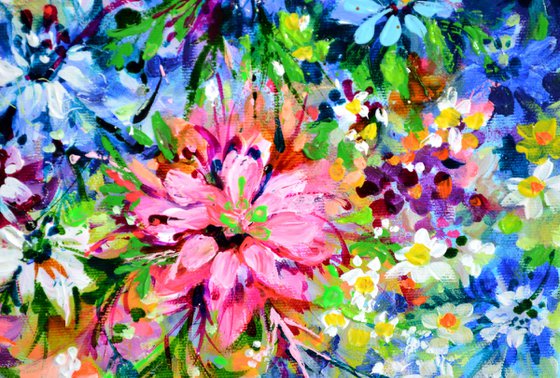 Love-in-a-Mist - Romantic Cottage Garden