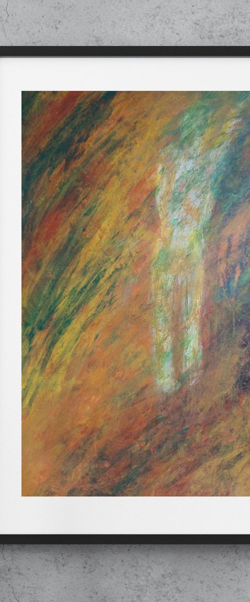Greetings from the Distance-Abstract Art by Baldave Bedi
