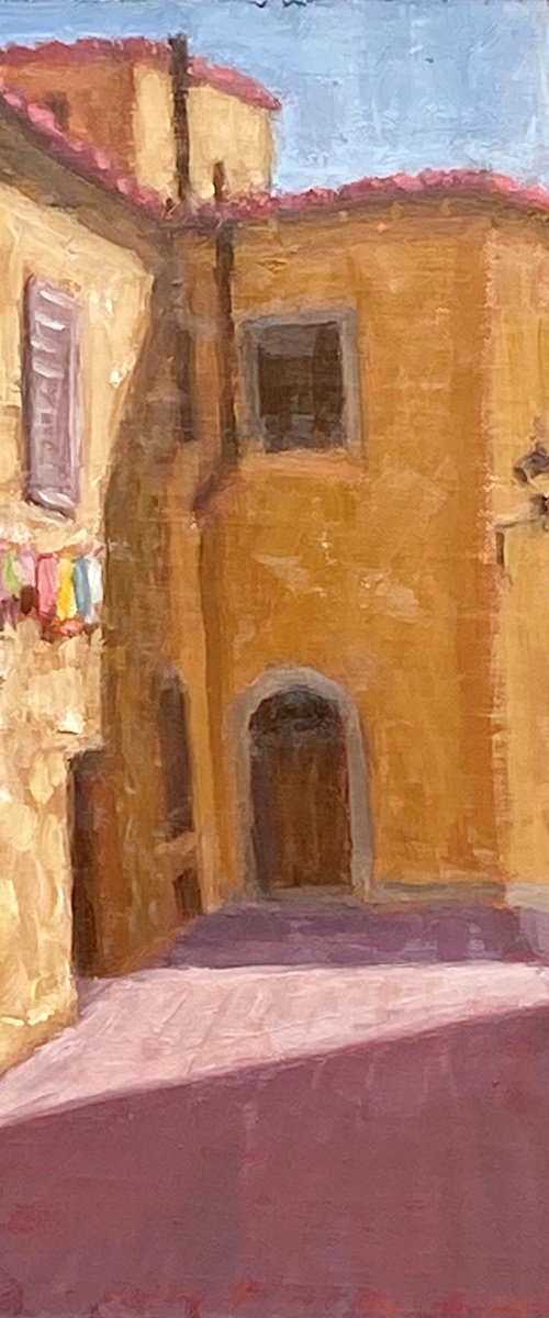 Casole Back Street by Michael Gillespie