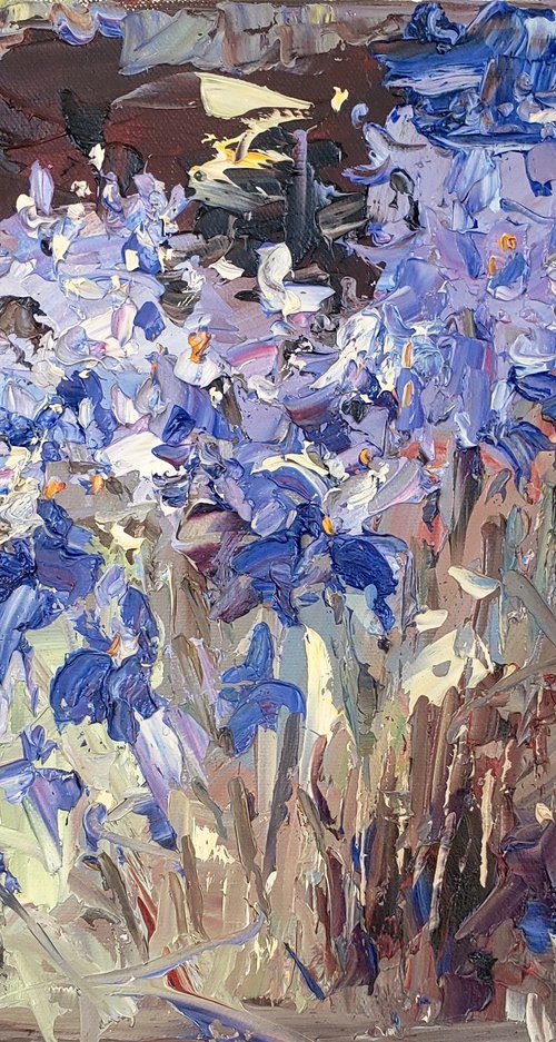 Irises. by Irina Alexandrina