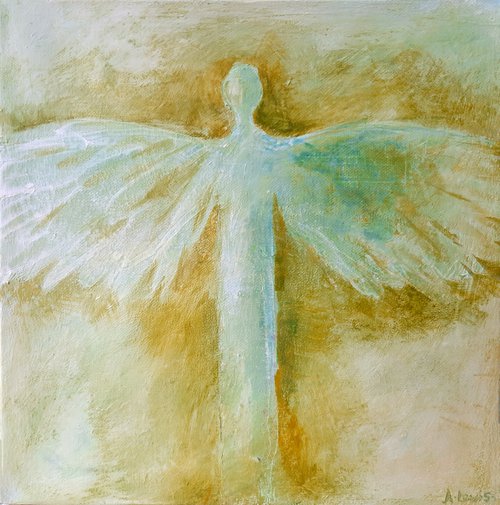 Aquamarine Angel by Amanda Lewis