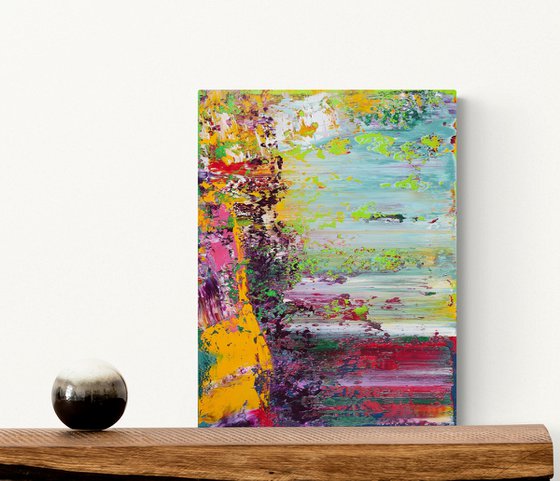 45x35 cm Small Abstract Painting Original Oil Painting Canvas Art