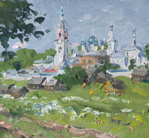 Uleima Village in Summer by Alexander Alexandrovsky