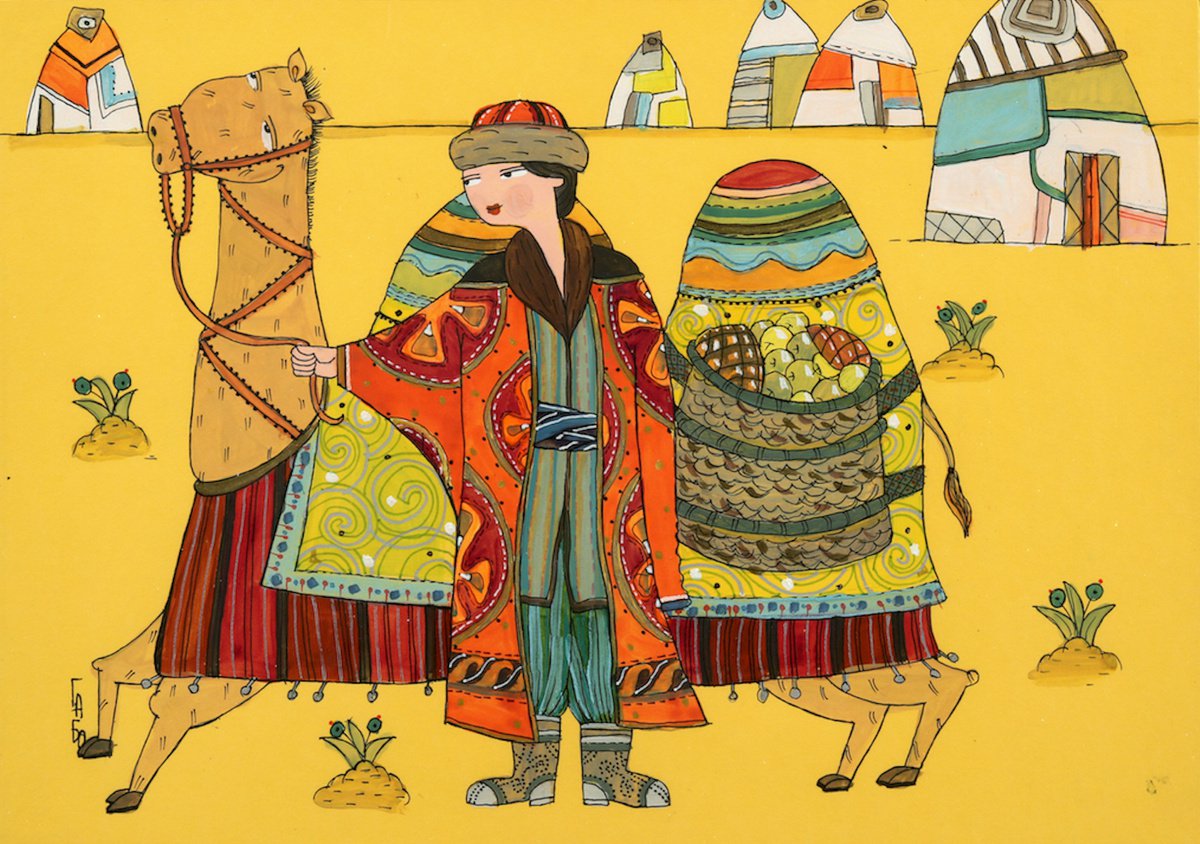 Returning from the Bazaar by GaBo Kussainov