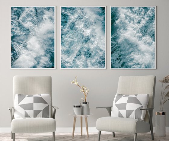 Sea Nymphs 1, Triptych