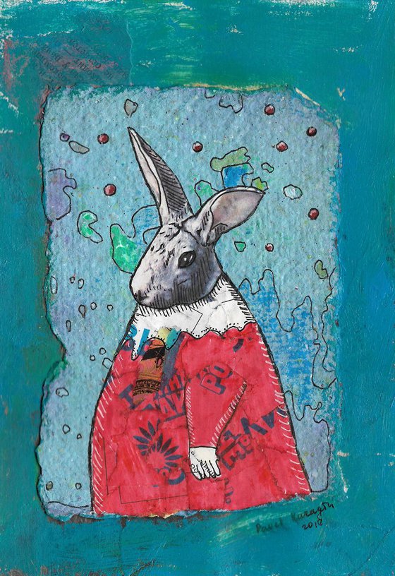 Red rabbit