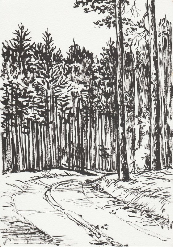 Ink forest