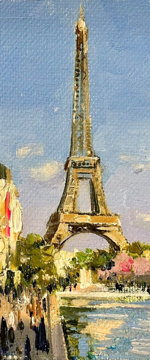Springtime by the Eiffel by Khanlar Asadullayev