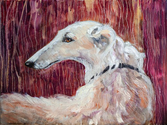 "Russian Borzoi"