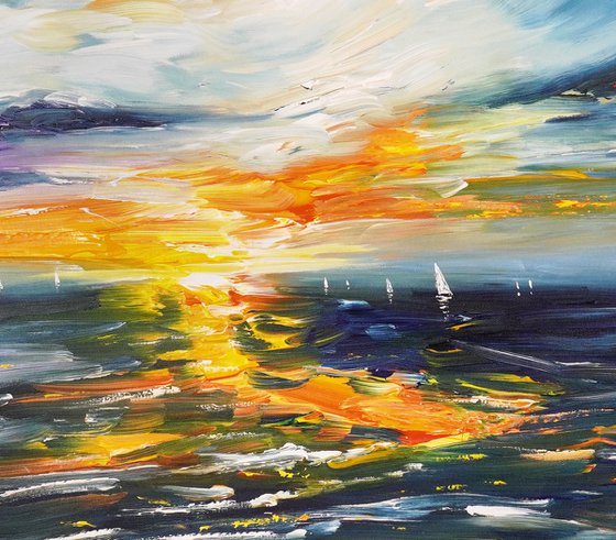 Beautiful Seascape Sunset M 3