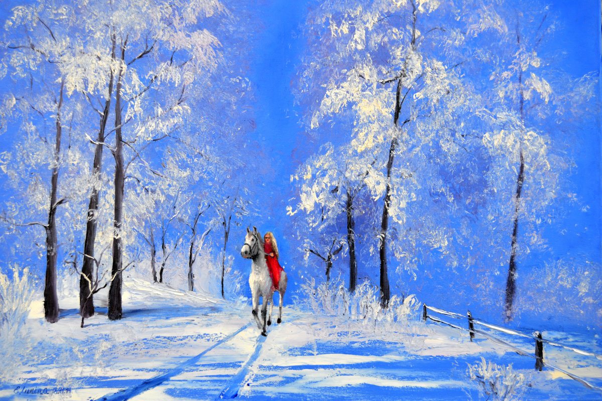 Heritage Series: Winter Dream - ? Pure Light By Lumina Studio, 28 X 20, Artwork For Sale On Artfinder