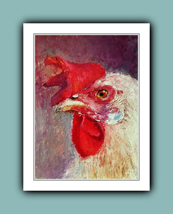 Portrait of a Chicken