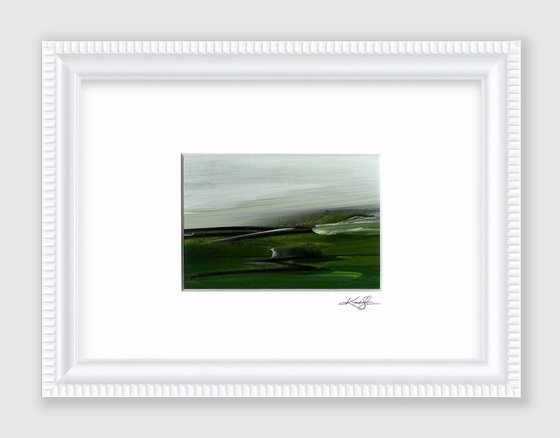 Journey 032 - Landscape painting by Kathy Morton Stanion