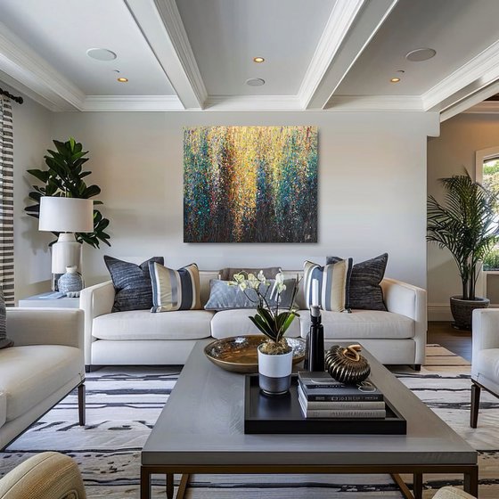 Golden Rain - Emerald