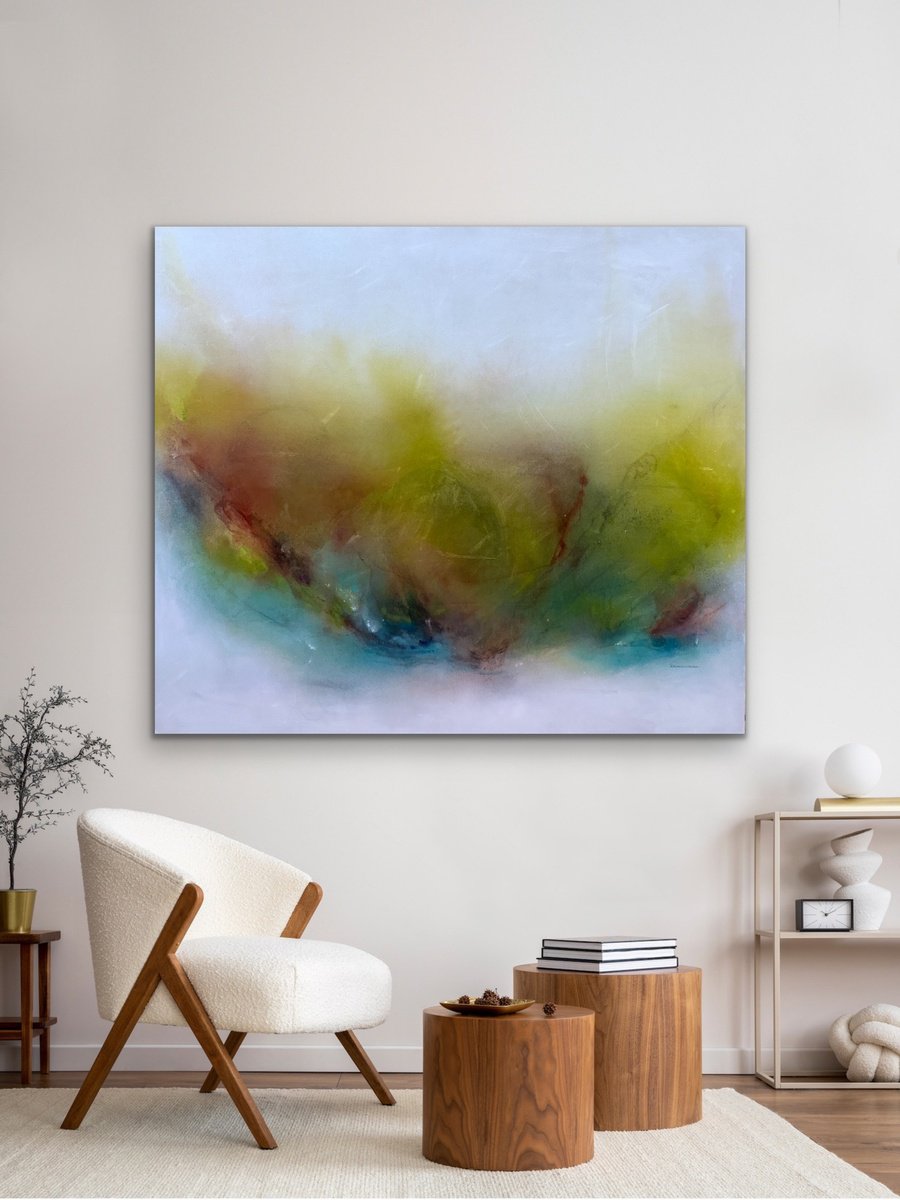  The Sound Of Stillness No. 1 By Kirsten Schankweiler, 55 X 47, Artwork For Sale On Artfinder
