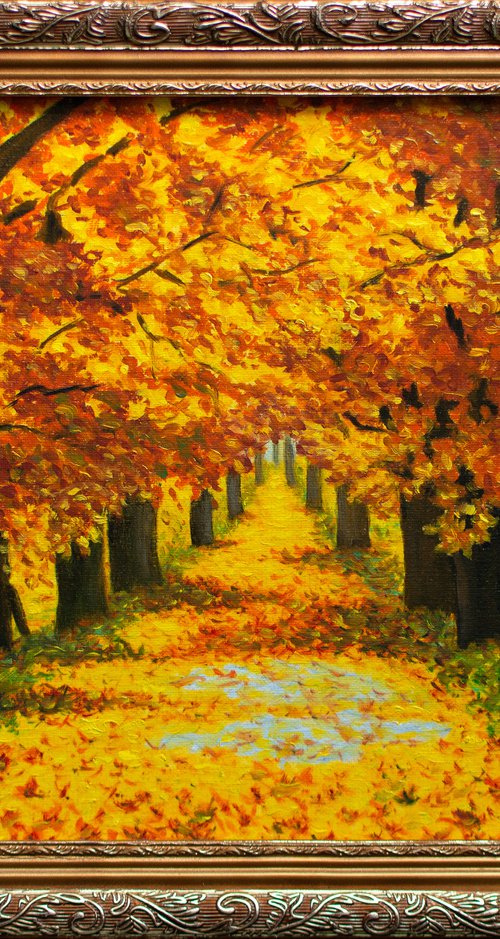 AUTUMN GOLD by Vera Melnyk by Vera Melnyk